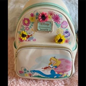 Disney Loungefly Alice in Wonderland backpack. NWT. Smoke free home